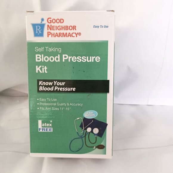 Good Neighbor Pharmacy Blood Pressure Kit w/ Stethoscope & Case NIB - Picture 6 of 8
